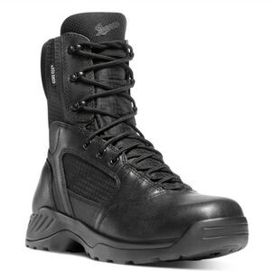Danner Kinetic Side Zip 8” Black Leather Gore-Tex Combat Boots Sz 10